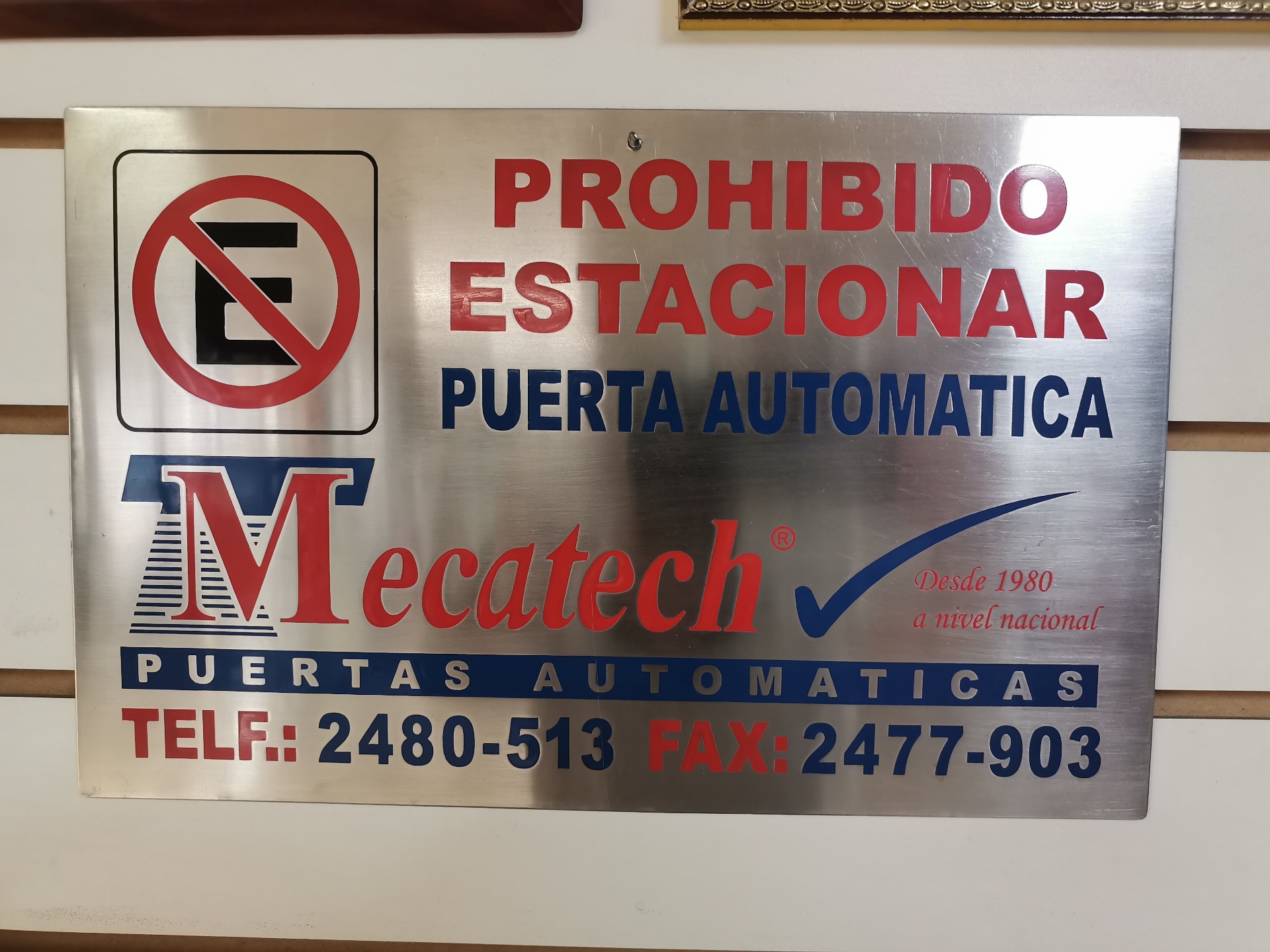 Señalética Comercial e Institucional